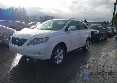 2011 Lexus Rx 350 z USA, uszkodzony, nr VIN 2T2BK1BA4BC082771